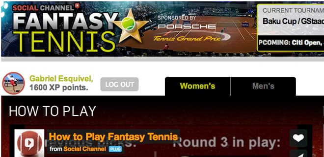 Fantasy Tennis
